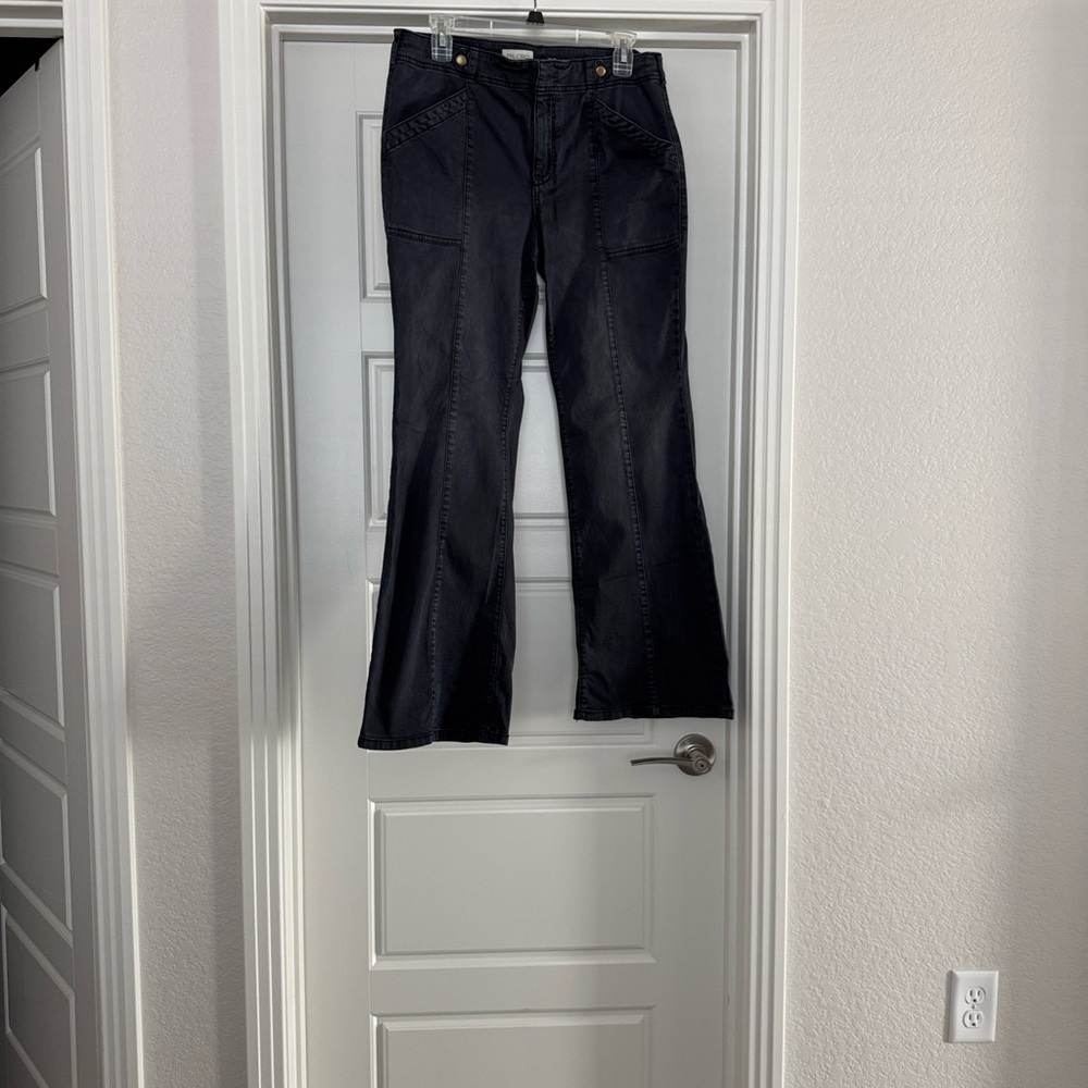 Pilcro Black Wide Leg Pants